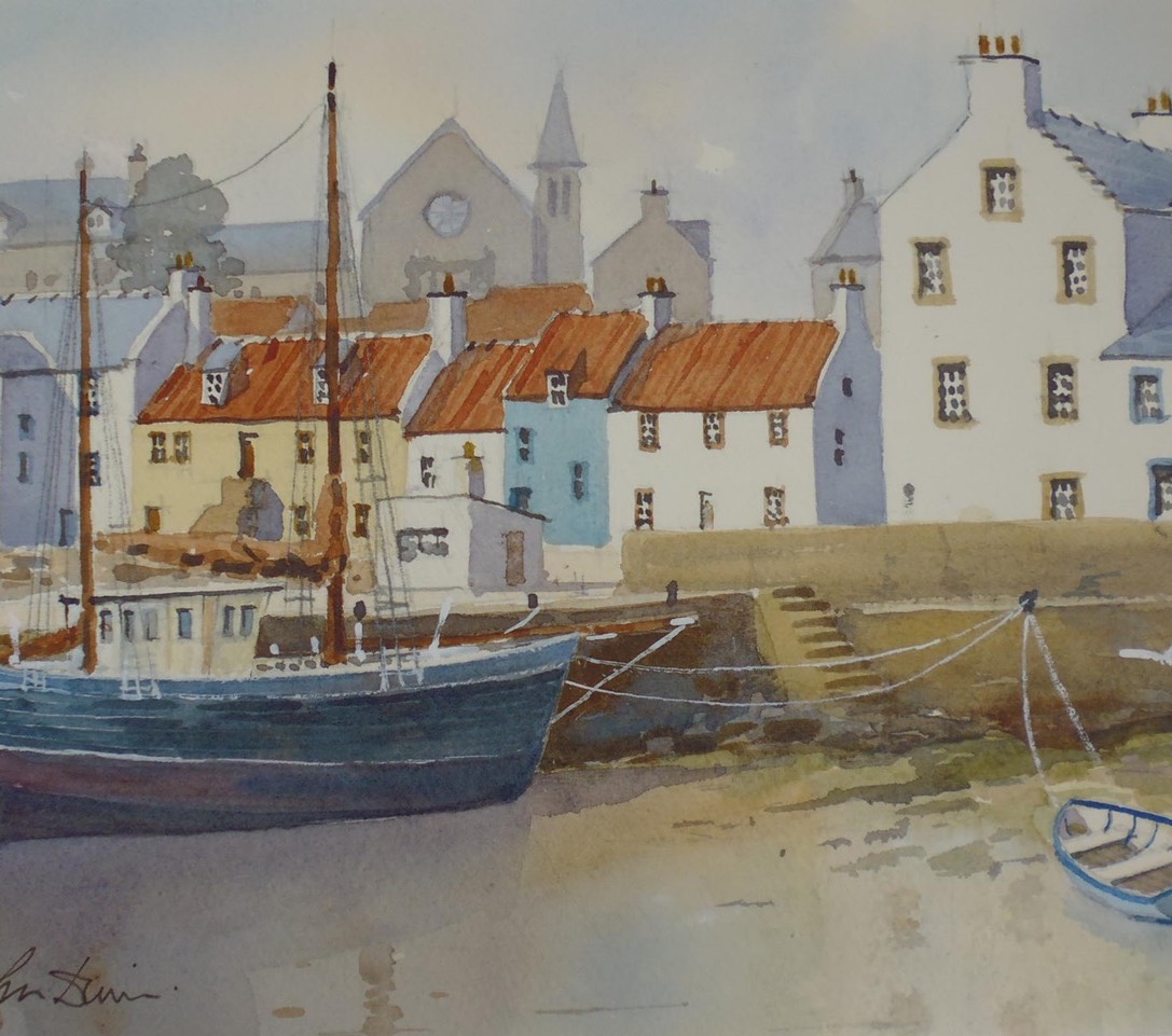 The Inner Harbour, St Monans John Davie